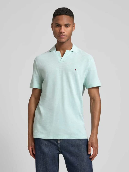 Zdjęcie produktu Koszulka polo z czystej bawełny o kroju regular fit Tommy Hilfiger Miętowy