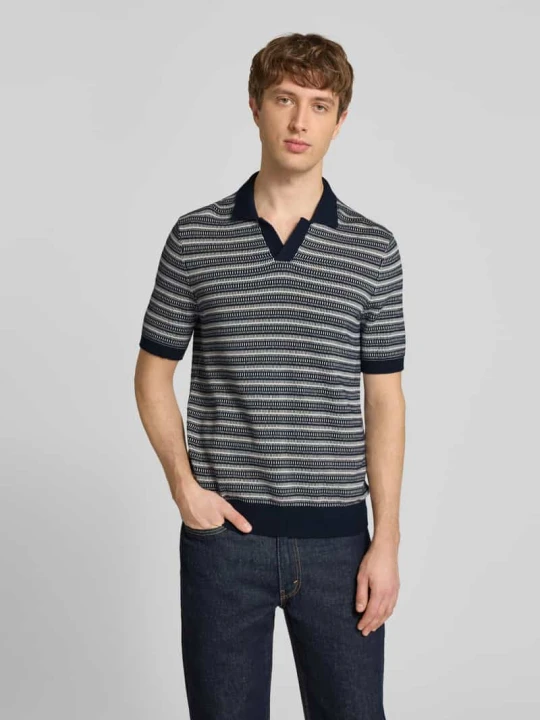 Zdjęcie produktu Koszulka polo z czystej bawełny organicznej, krój regular fit, model 'TILO' Only & Sons Granatowy