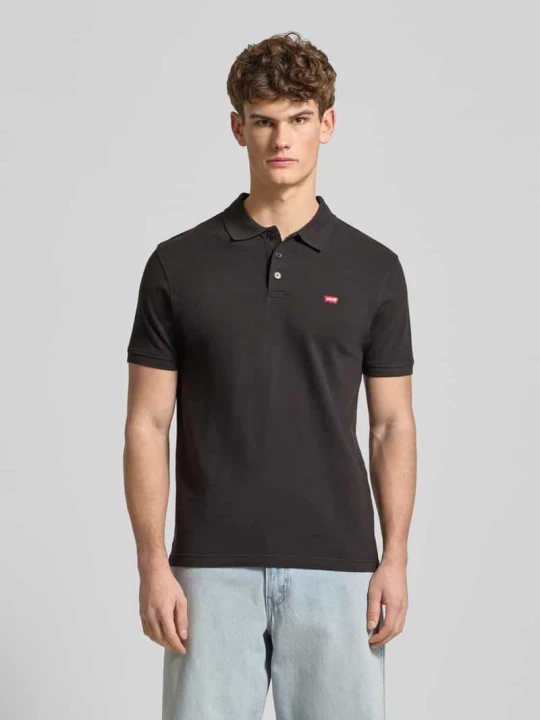 Zdjęcie produktu Koszulka polo z detalem z logo Levi's Czarny