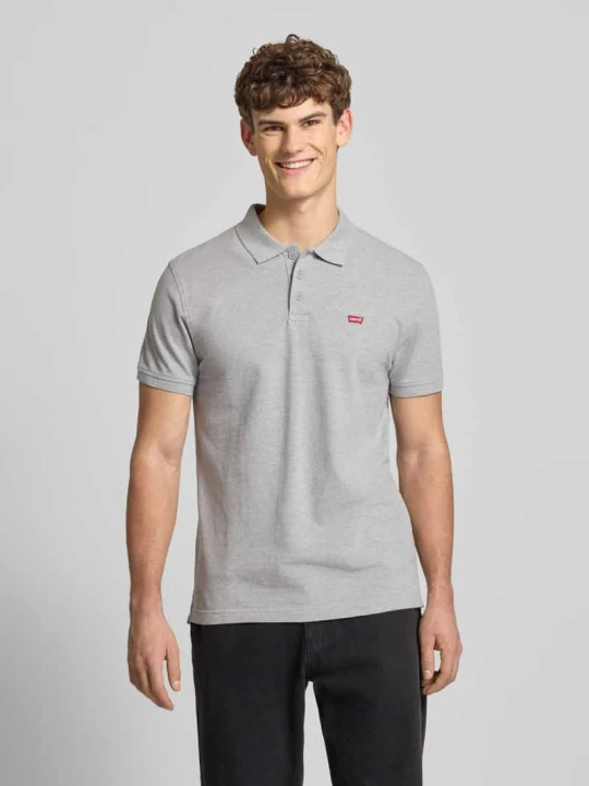 Zdjęcie produktu Koszulka polo z detalem z logo Levi's Jasnoszary
