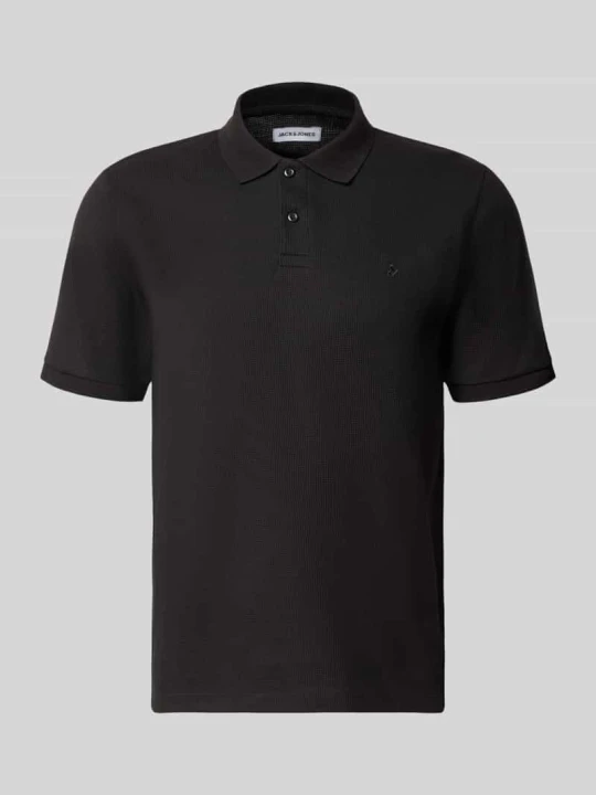 Zdjęcie produktu Koszulka polo z domieszką bawełny, krój regular fit, model 'Austin' Jack&Jones Czarny