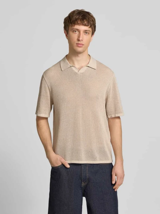 Zdjęcie produktu Koszulka polo z dzianiny w kroju regular fit model 'CASSIS' Jack&Jones Beżowy