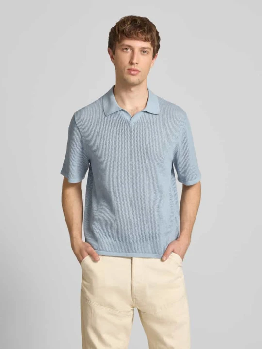 Zdjęcie produktu Koszulka polo z dzianiny w kroju regular fit model 'CASSIS' Jack&Jones Jasnoniebieski
