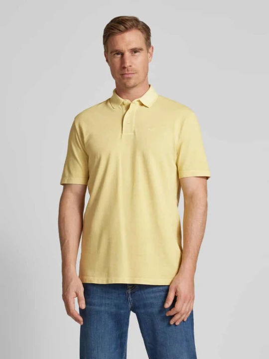 Zdjęcie produktu Koszulka polo z krótką listwą guzikową Armani Exchange Żółty