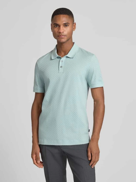 Zdjęcie produktu Koszulka polo z krótką listwą guzikową Model 'Roni' JOOP! Miętowy