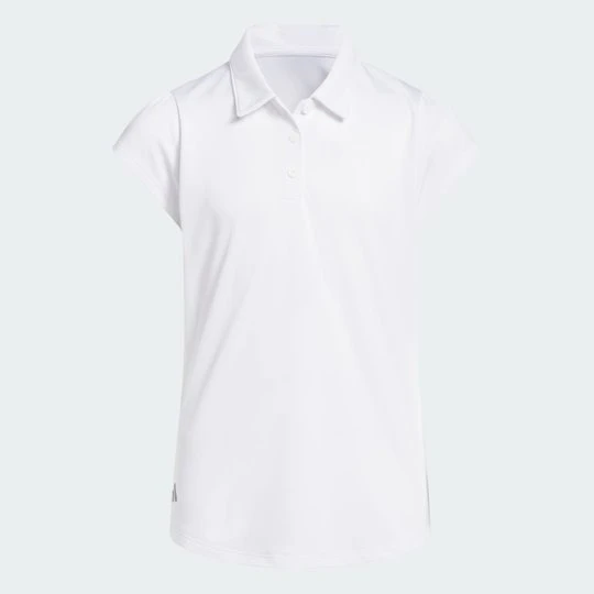Zdjęcie produktu KOSZULKA POLO Z KRÓTKIM RĘKAWEM DLA DZIEWCZĄT Adidas biały