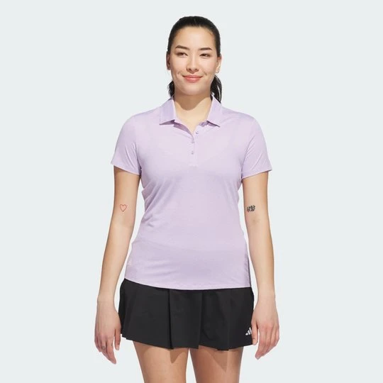 Zdjęcie produktu Koszulka polo z krótkim rękawem Women's Ottoman Adidas Powder Plum