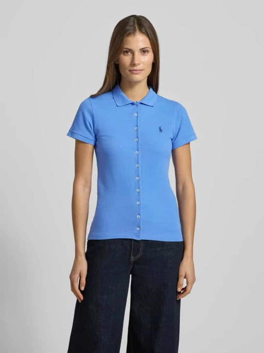 Zdjęcie produktu Koszulka polo z listwą guzikową Polo Ralph Lauren Niebieski