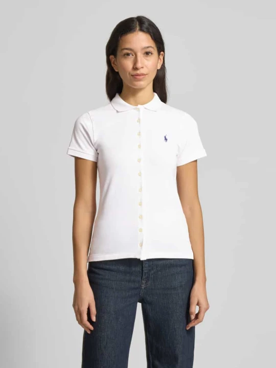 Zdjęcie produktu Koszulka polo z listwą guzikową Polo Ralph Lauren Biały