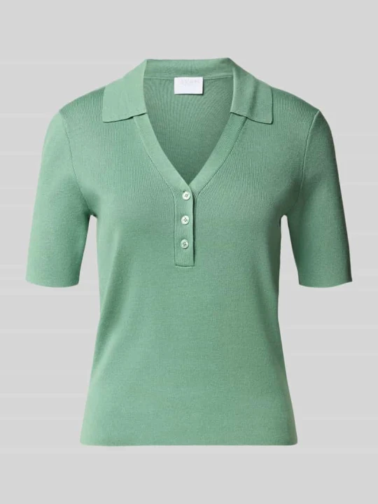 Zdjęcie produktu Koszulka polo z mieszanki wiskozy o kroju regular fit Jake*s Morski