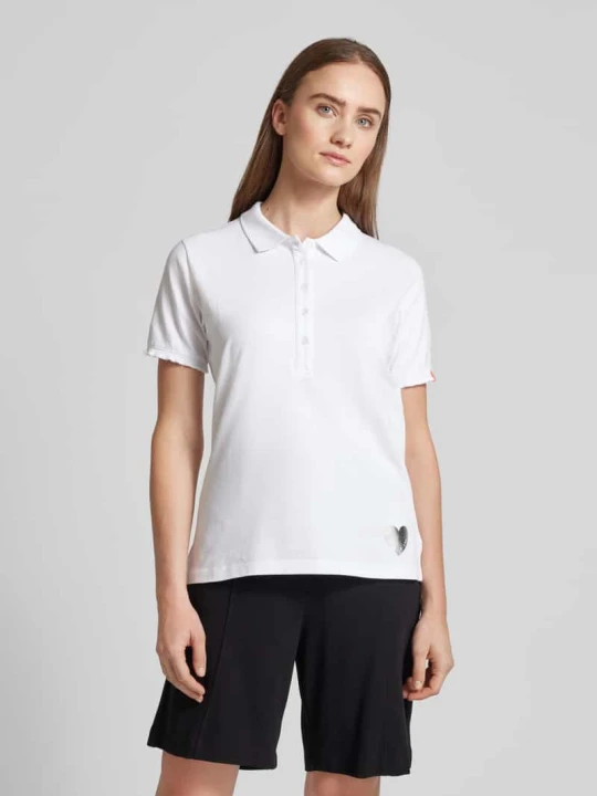Zdjęcie produktu Koszulka polo z nadrukiem z motywem Frieda & Freddies Biały
