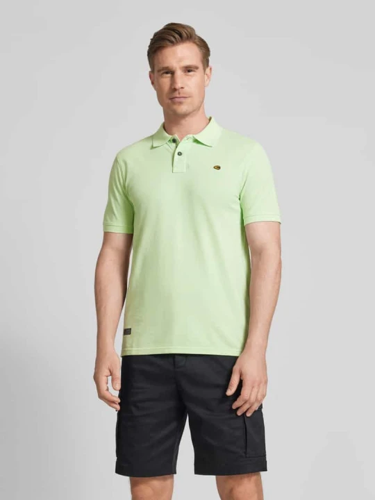 Zdjęcie produktu Koszulka polo z wyhaftowanym logo Camel Active Jasnozielony
