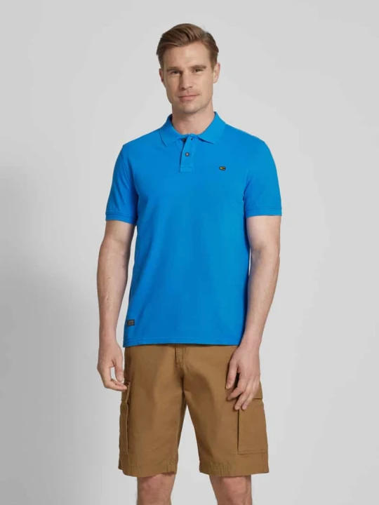 Zdjęcie produktu Koszulka polo z wyhaftowanym logo Camel Active Królewski niebieski