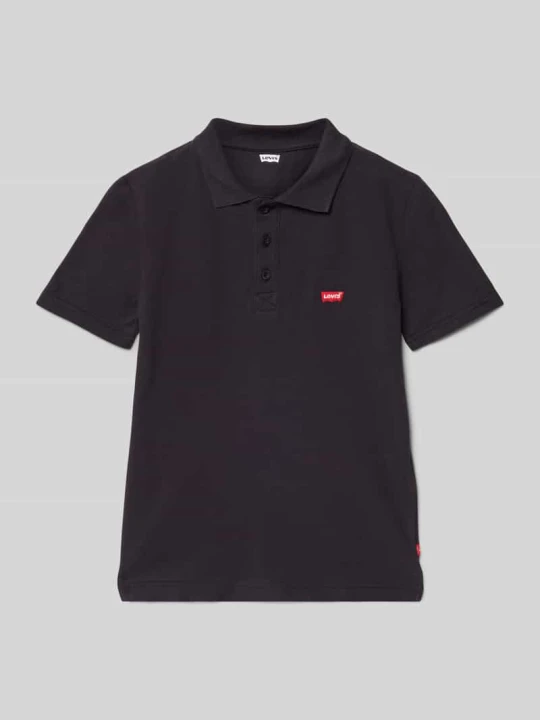Zdjęcie produktu Koszulka polo z wyhaftowanym logo model ‘BATWING’ Levi's Czarny