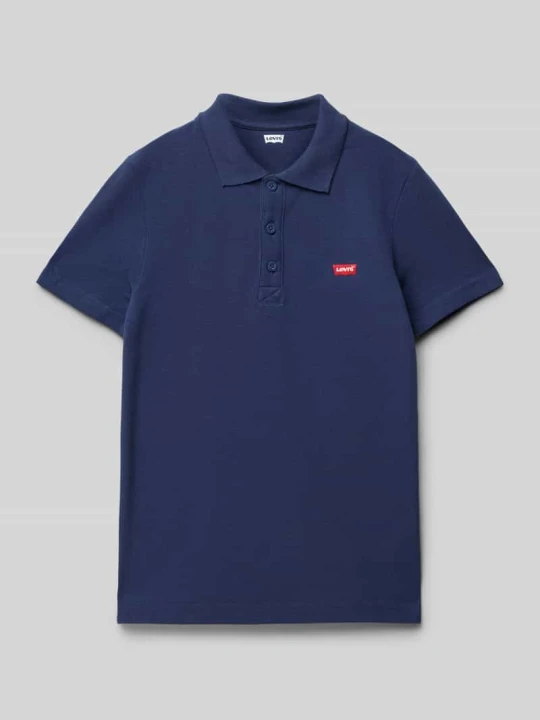 Zdjęcie produktu Koszulka polo z wyhaftowanym logo model ‘BATWING’ Levi's Granatowy
