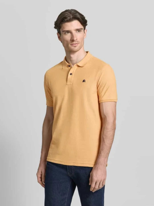 Zdjęcie produktu Koszulka polo z wyhaftowanym logo model 'PERFORMANCE' Lerros Żółty