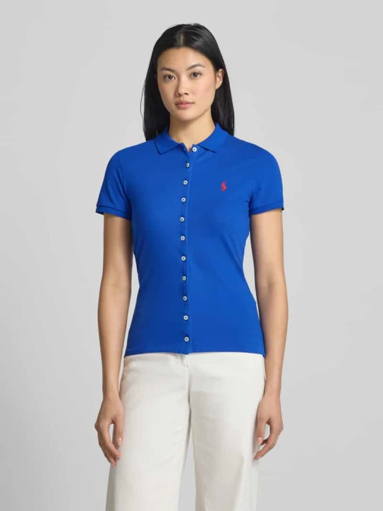 Zdjęcie produktu Koszulka polo z wyhaftowanym logo Polo Ralph Lauren Królewski niebieski