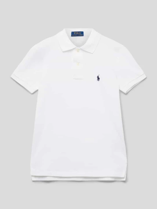 Zdjęcie produktu Koszulka polo z wyszywanym logo Polo Ralph Lauren Biały