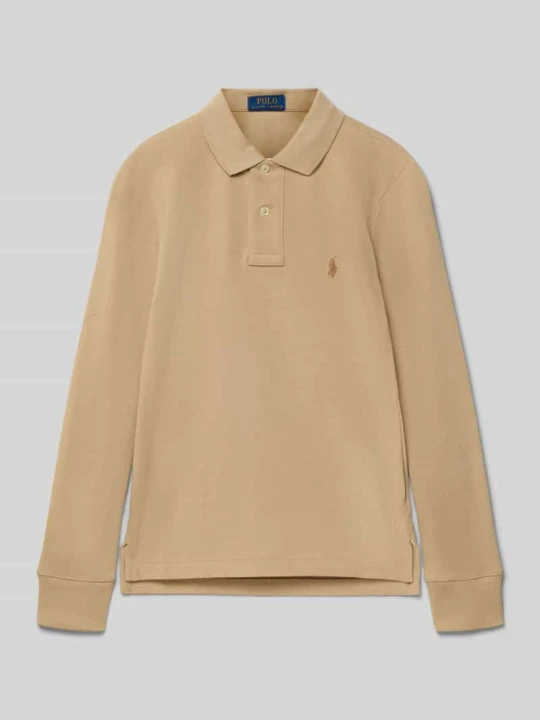 Zdjęcie produktu Koszulka polo z wyhaftowanym logo Polo Ralph Lauren Khaki