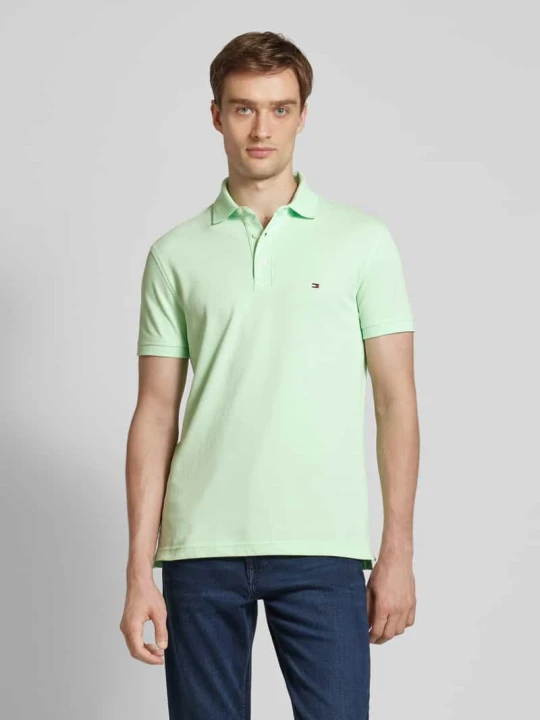 Zdjęcie produktu Koszulka polo z wyhaftowanym logo Tommy Hilfiger Miętowy