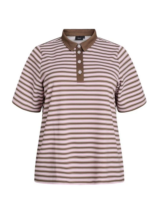 Zdjęcie produktu Koszulka polo Zizzi brązowy