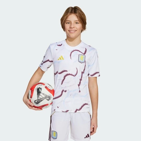 Zdjęcie produktu Koszulka Pre-Match Aston Villa FC 25 / 26 Adidas biały