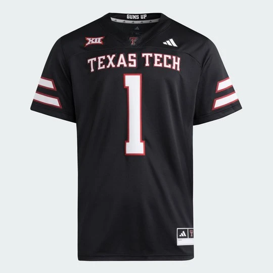 Zdjęcie produktu Koszulka Premier Texas Tech Alternate Adidas czarny