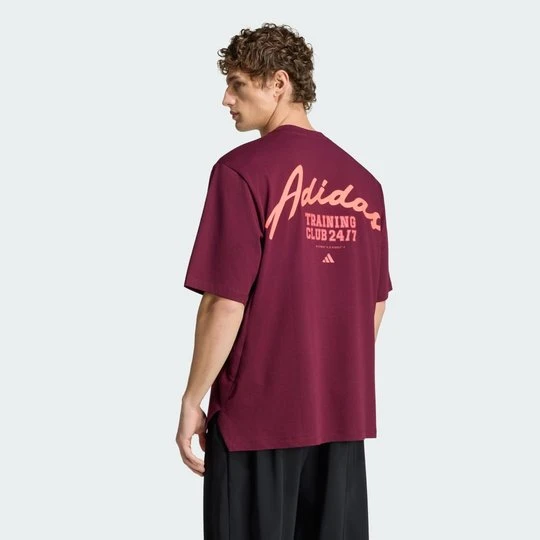 Zdjęcie produktu Koszulka PrimeLift Essentials Workout Graphics Adidas bordowy