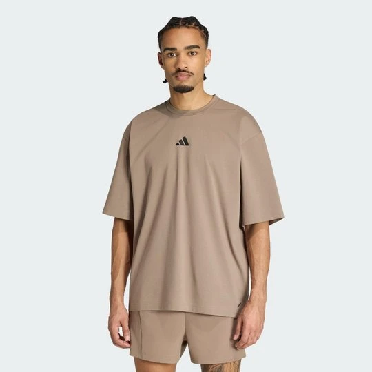 Zdjęcie produktu Koszulka PrimeLift Workout Oversize Adidas Khaki Six