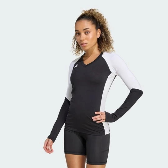 Zdjęcie produktu Koszulka Quickset Long Sleeve Volleyball Adidas czarny