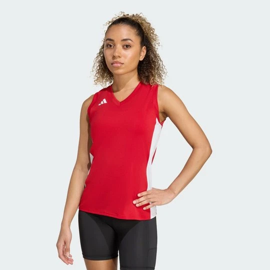 Zdjęcie produktu Koszulka Quickset Sleeveless Volleyball Adidas Team Power Red 2