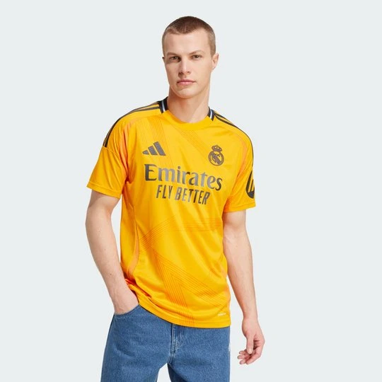 Zdjęcie produktu Koszulka Real Madrid 24/25 Away Adidas pomarańczowy