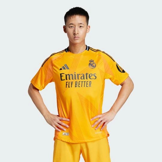 Zdjęcie produktu Koszulka Real Madrid 24 / 25 Away Authentic Adidas pomarańczowy