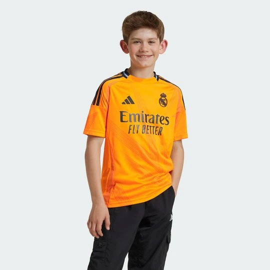 Zdjęcie produktu Koszulka Real Madrid 24/25 Away Kids Adidas Crew Orange