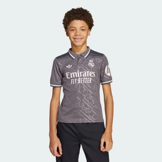 Zdjęcie produktu Koszulka Real Madrid 24 / 25 Third Kids Adidas brązowy