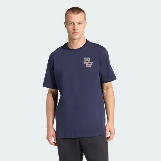 Zdjęcie produktu Koszulka Real Madrid Heritage Heavy Cotton Adidas Legend Ink