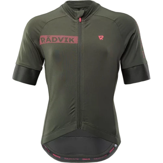 Zdjęcie produktu Koszulka rowerowa juniorska Bravo Jrg Radvik Zielony