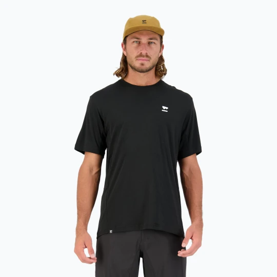 Zdjęcie produktu Koszulka rowerowa męska Mons Royale Tarn Merino black