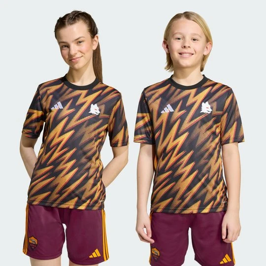 Zdjęcie produktu Koszulka rozgrzewkowa AS Roma 25 / 26 Adidas czarny