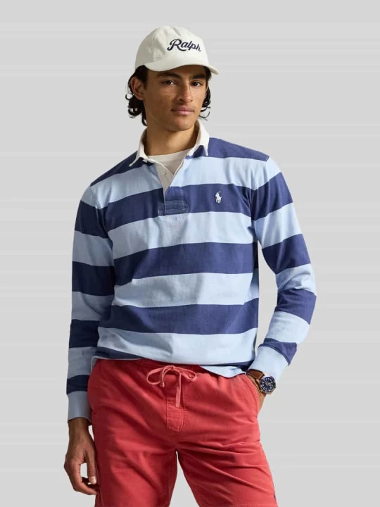 Zdjęcie produktu Koszulka rugby o kroju regular fit z czystej bawełny Polo Ralph Lauren Niebieski