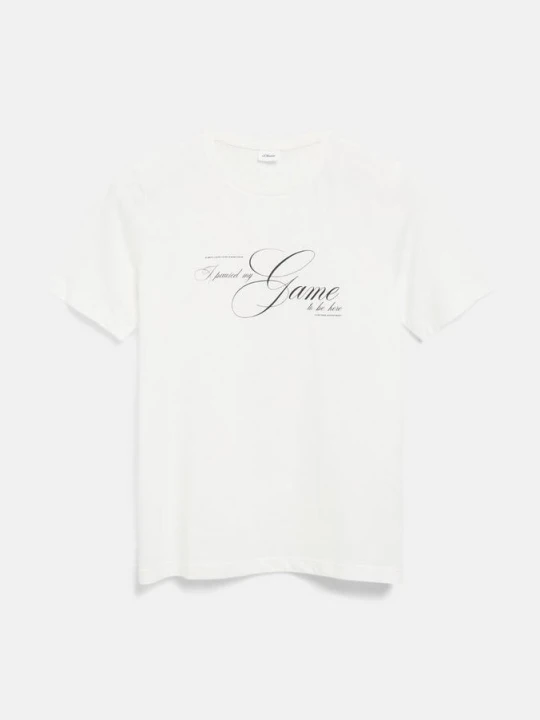 Zdjęcie produktu T-shirt z artystycznym nadrukiem s.Oliver