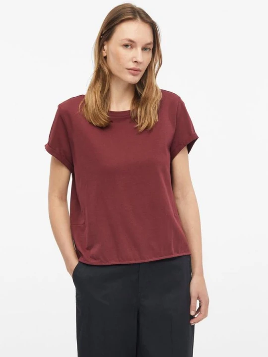 Zdjęcie produktu Bawełniany T-shirt o fasonie Relaxed Fit s.Oliver czerwony