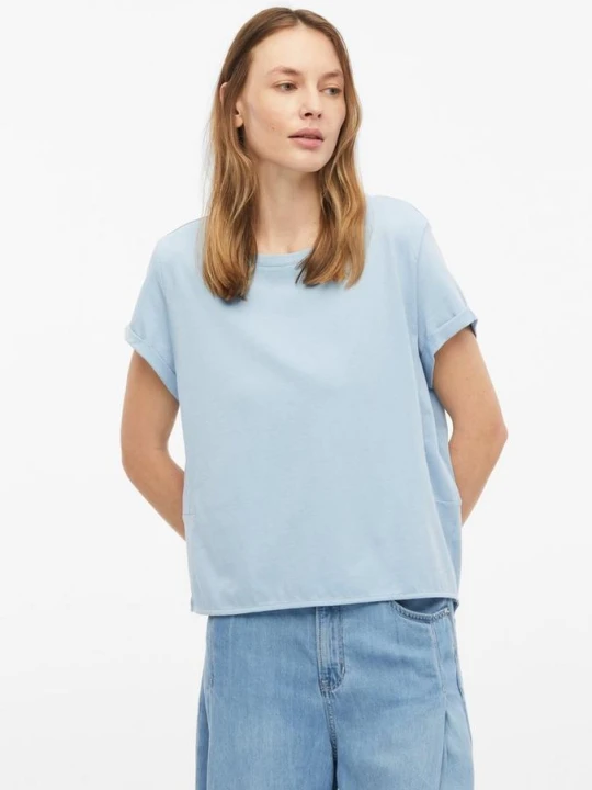 Zdjęcie produktu Bawełniany T-shirt o fasonie Relaxed Fit s.Oliver niebieski
