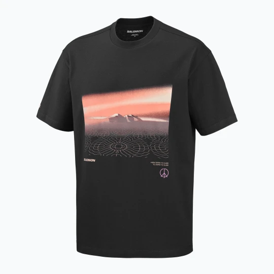 Zdjęcie produktu Koszulka Salomon Shortney Tee deep black
