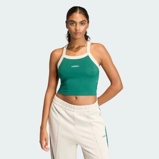 Zdjęcie produktu Koszulka Seasonal Essentials Colorpop Tank with Embroidered Graphic Adidas