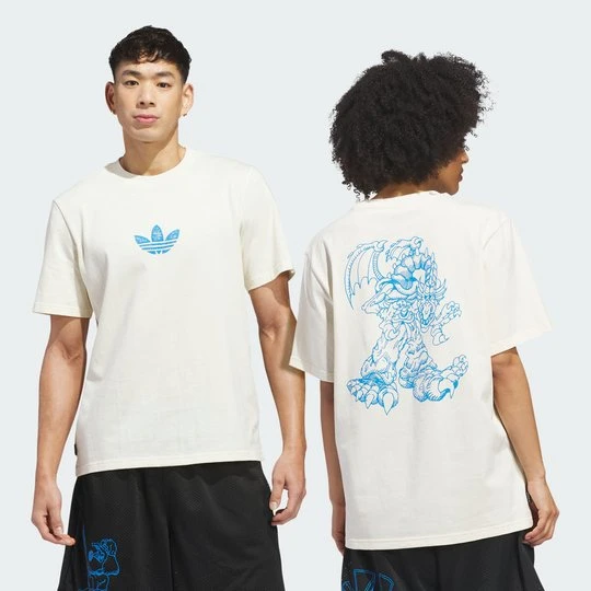 Zdjęcie produktu KOSZULKA SKATEBOARDING x KOGANCULT DRAGON TEE Adidas biały