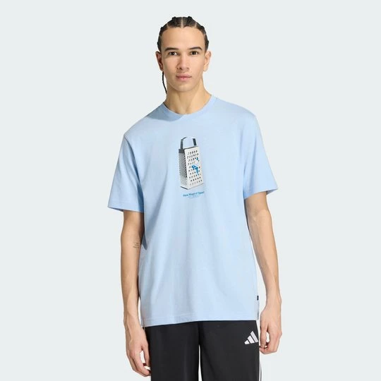 Zdjęcie produktu Koszulka Sketches Climbing Graphic Adidas Glow Blue