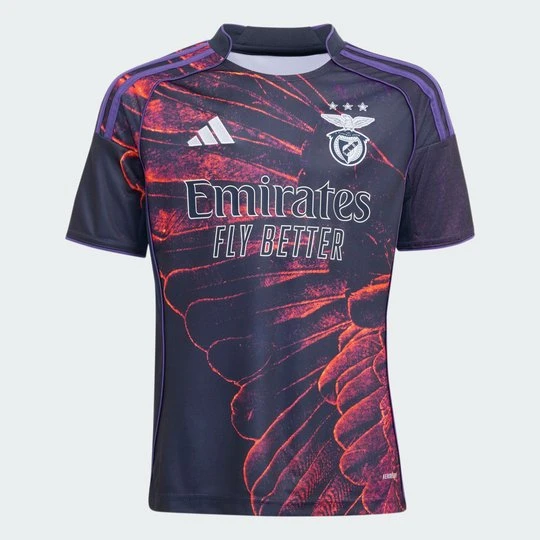 Zdjęcie produktu Koszulka Sl Benfica 2025/2026 Fourth Replica Kids Adidas Collegiate Navy