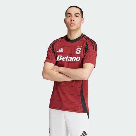 Zdjęcie produktu Koszulka Sparta Prague 24/25 Home Adidas Noble Maroon