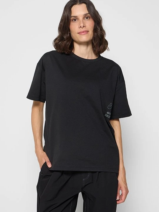 Zdjęcie produktu T-shirt z nadrukiem Asics czarny